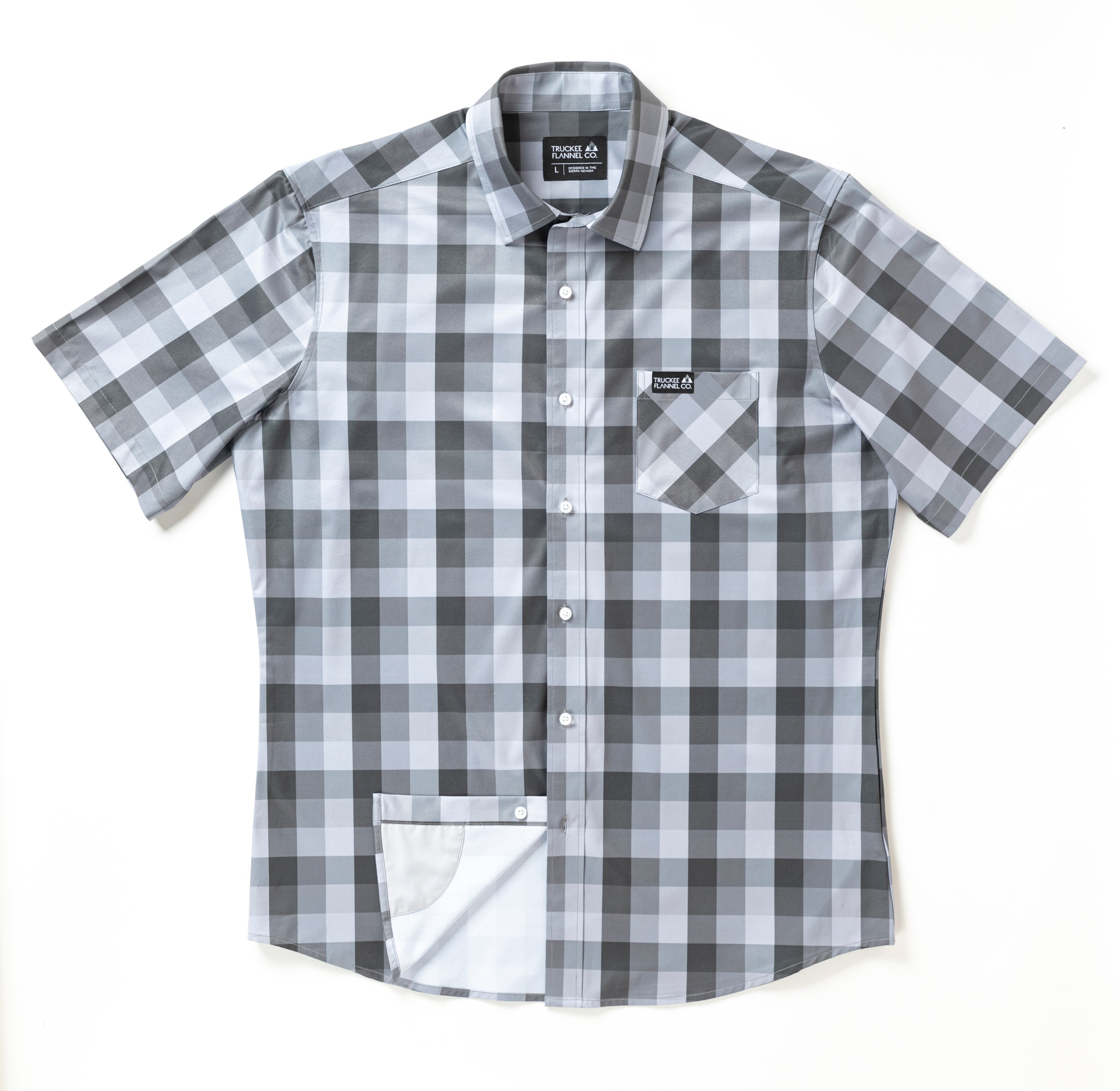 Prosser Short Sleeve Active Flannel, Men's - Truckee Flannel Company