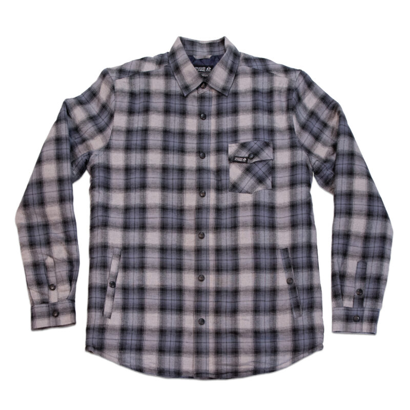 Martis Quilted Flannel, Men's - Small, Gray