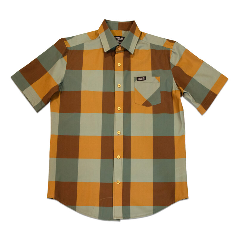 Prosser Short Sleeve Active Flannel, Men's - Chameleon, X-Small